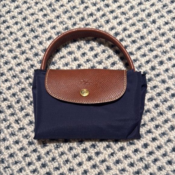 Navy Mini longchamp - Picture 2 of 4
